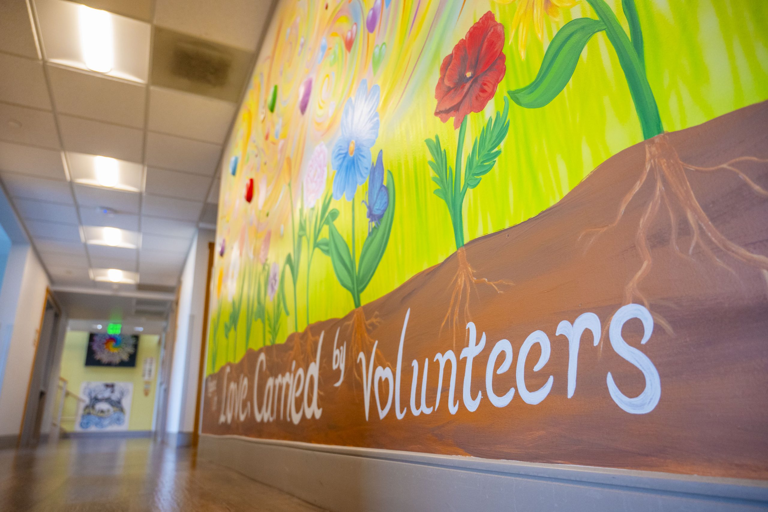 Ronald McDonald House, So Volunteer Wall