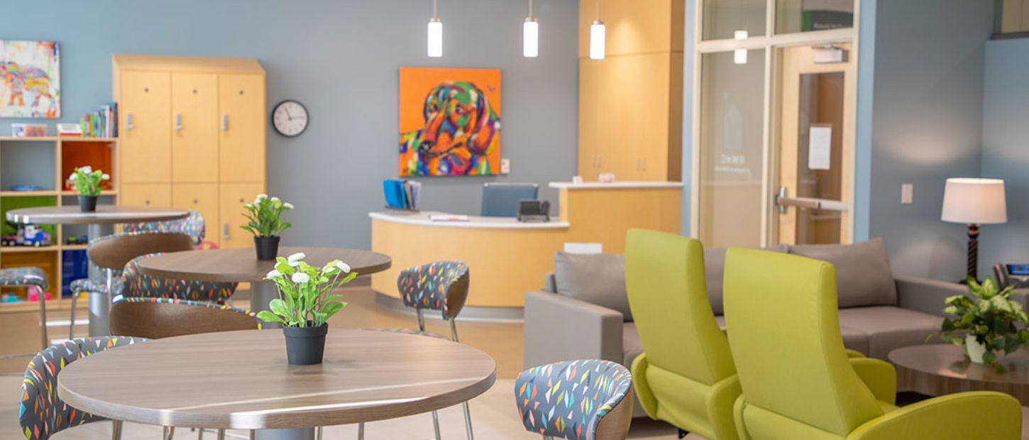 Family Room at Children’s Hospital Colorado, Golisano Children’s Hospital, Colorado Springs, Ronald McDonald House Southern Colorado